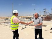 في جولة ميدانية.. وزير الكهرباء  يتابع اعمال المشروع القومي للمحطة النووية بالضبعة