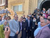 ” رئيس كهرباء شمال الدلتا ” يزور مطرانية المنصورة لتهنئة الاخوة الاقباط بعيد القيامة 