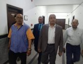 في اولي جولاته الميدانية ..” البيلي ” يقوم بزيارة مفاجئة لشبكات الحلمية والمطرية 
