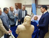 قيادات شمال القاهرة يزورون محصل “التجمع ” بعد واقعة التعدي عليه