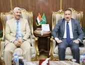 رئيس كهرباء جنوب الدلتا يلتقي محافظ المنوفية لبحث تطوير الشبكة الكهربائية