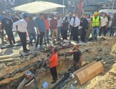 وزير الكهرباء من موقع إصلاح عطل محطة محولات كهرباء جزيرة الدهب بالجيزة : الشبكة الموحدة آمنة ومستقرة 